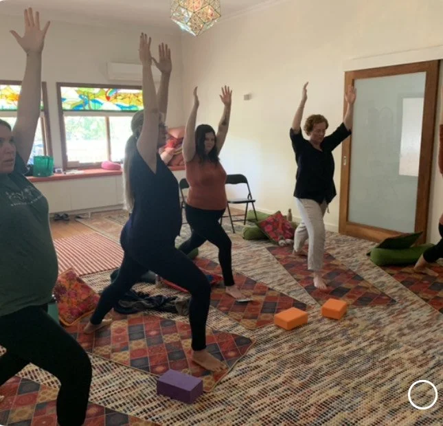 Pre natal yoga with Sali