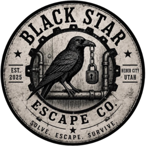 Black Star Escape Co. is located a short drive from Park City, Utah and offers an immersive escape room experience you won't forget!