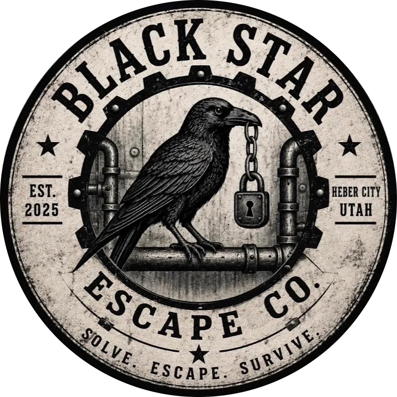 Black Star Escape Co. is an immersive escape room experience that is perfect for team building, corporate events, friends, and anyone looking for something fun to do!