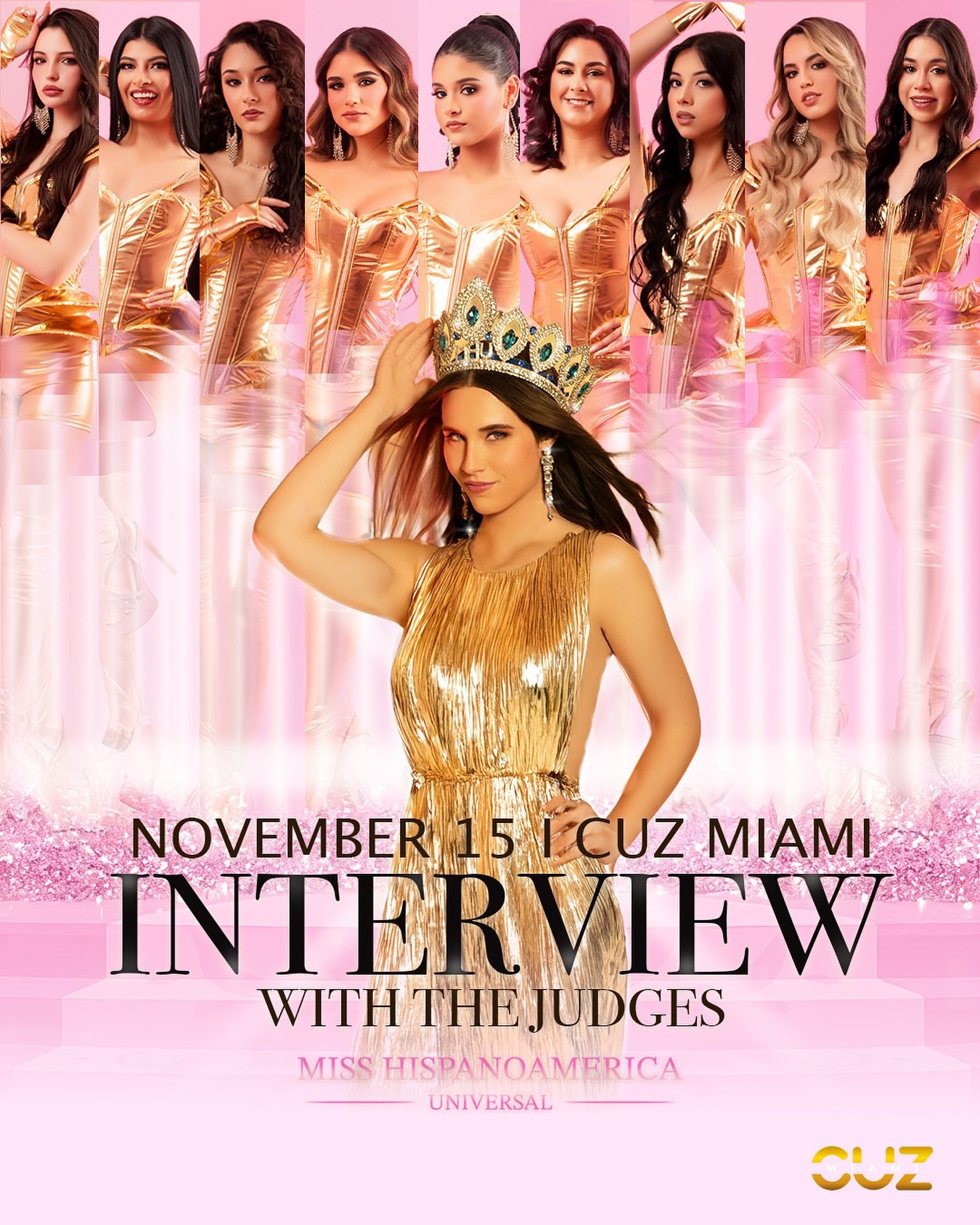 Este pr&oacute;ximo s&aacute;bado 15 de noviembre nos espera un momento muy esperado: nuestros jurados tendr&aacute;n la ardua tarea de la entrevista privada con cada una de las candidatas.

Gracias a @cuzmiami por abrirnos las puertas una vez m&aacu