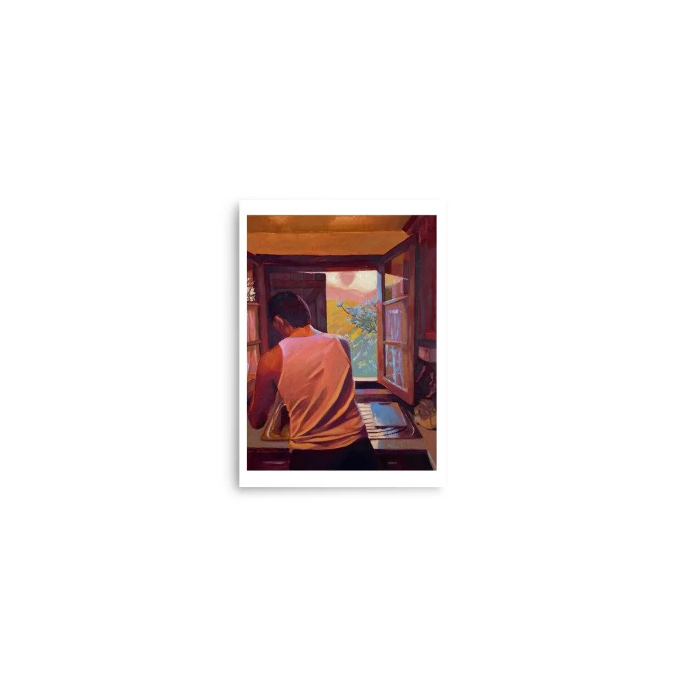 Window of Porto Moniz Print
