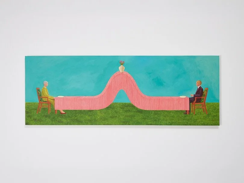 How to Eat Together
2025
gouache on Korean paper
50 &times; 140 cm