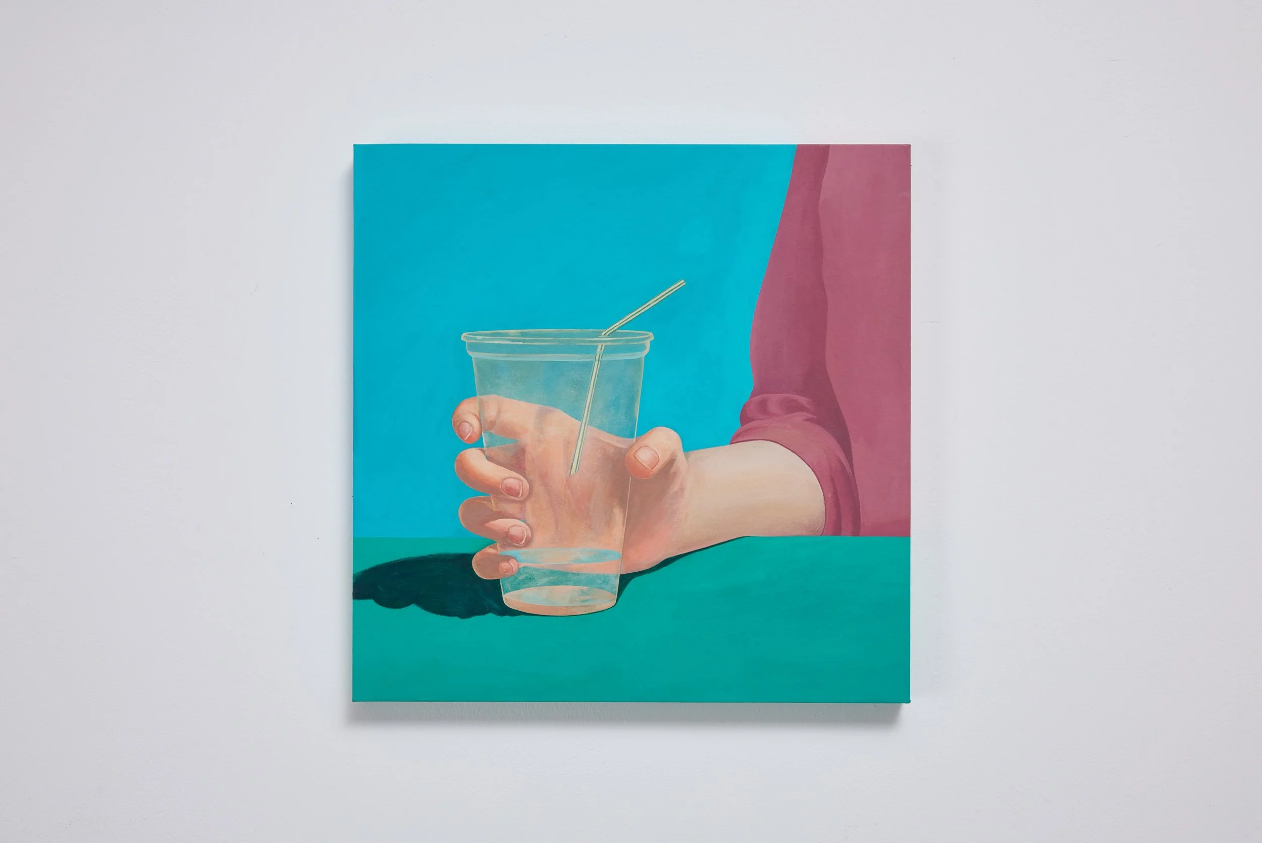 Distance
2026
acrylic on Korean paper
37.9 &times; 37.9 cm