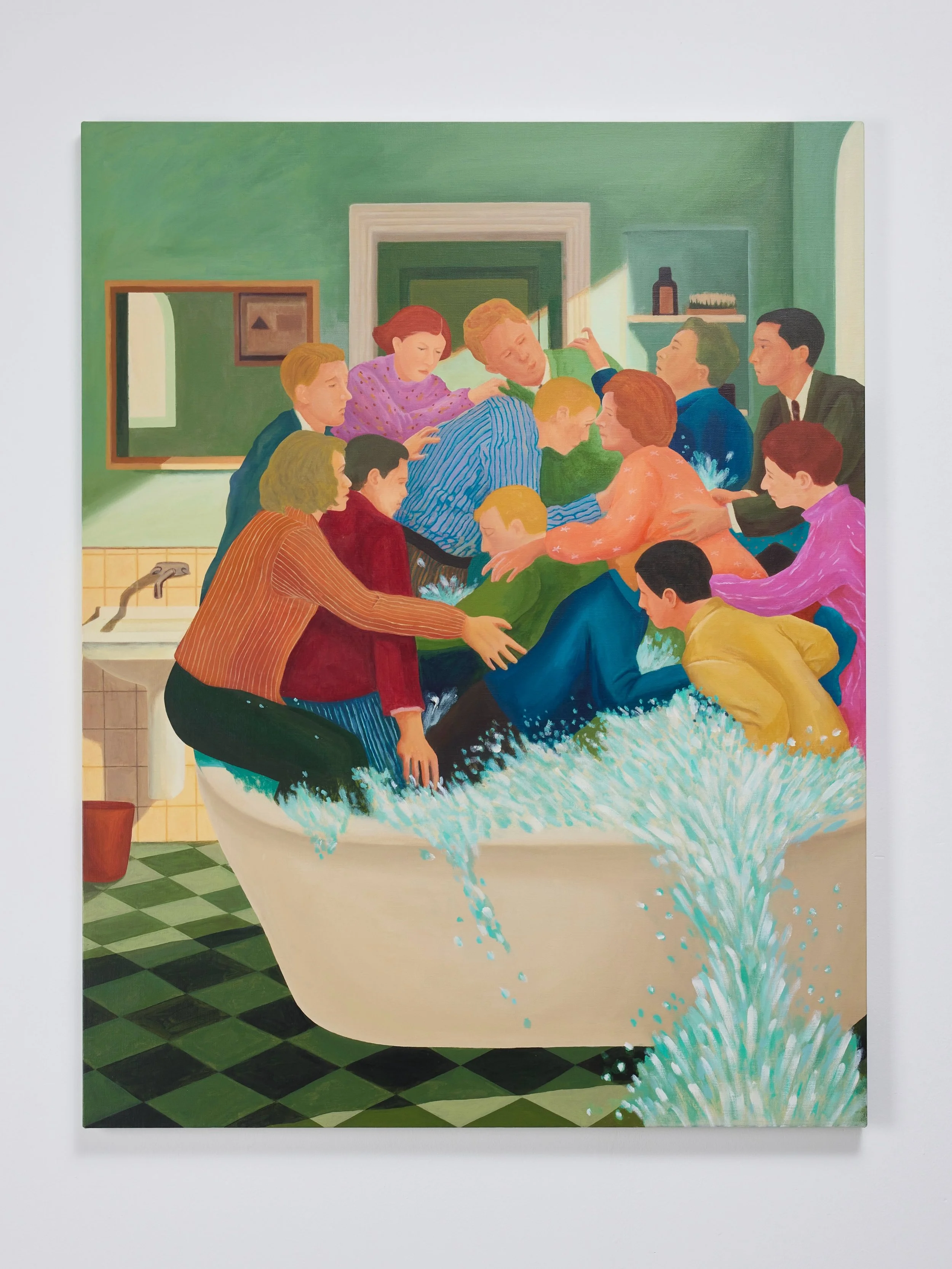 Crammed
2025
acrylic on canvas
116.8 &times; 91 cm