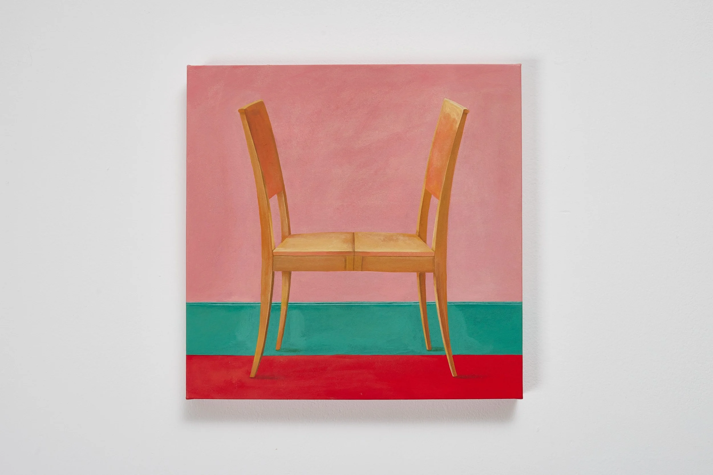 Insistance II
2026
acrylic on Korean paper
27.3 &times; 27.3 cm

insistance [ɛ̃sistɑ̃ːs]
1. 주장, 역설, 고집
2. (규칙적인) 반복, 되풀이