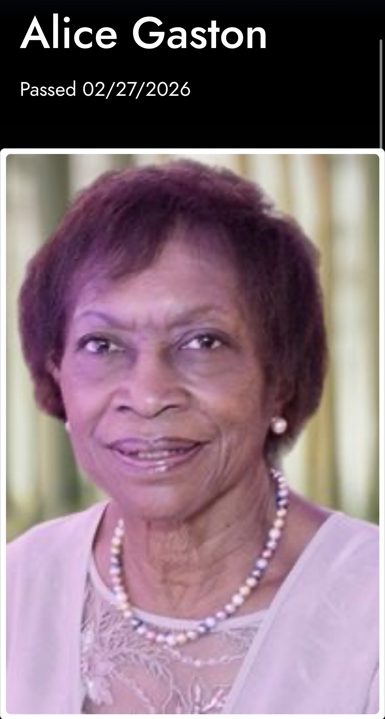 Alice Gaston