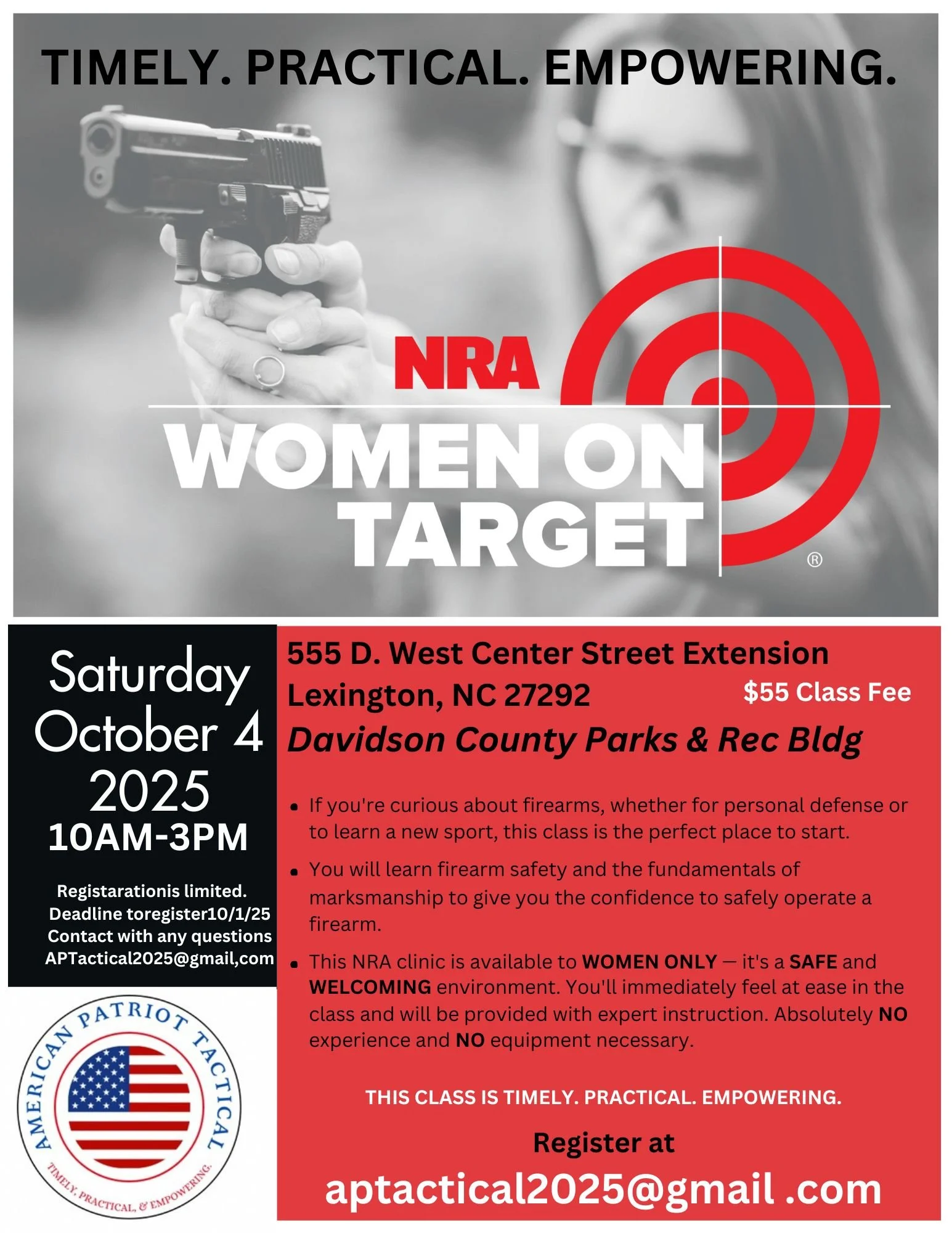 October 4th. NRA Women On Target