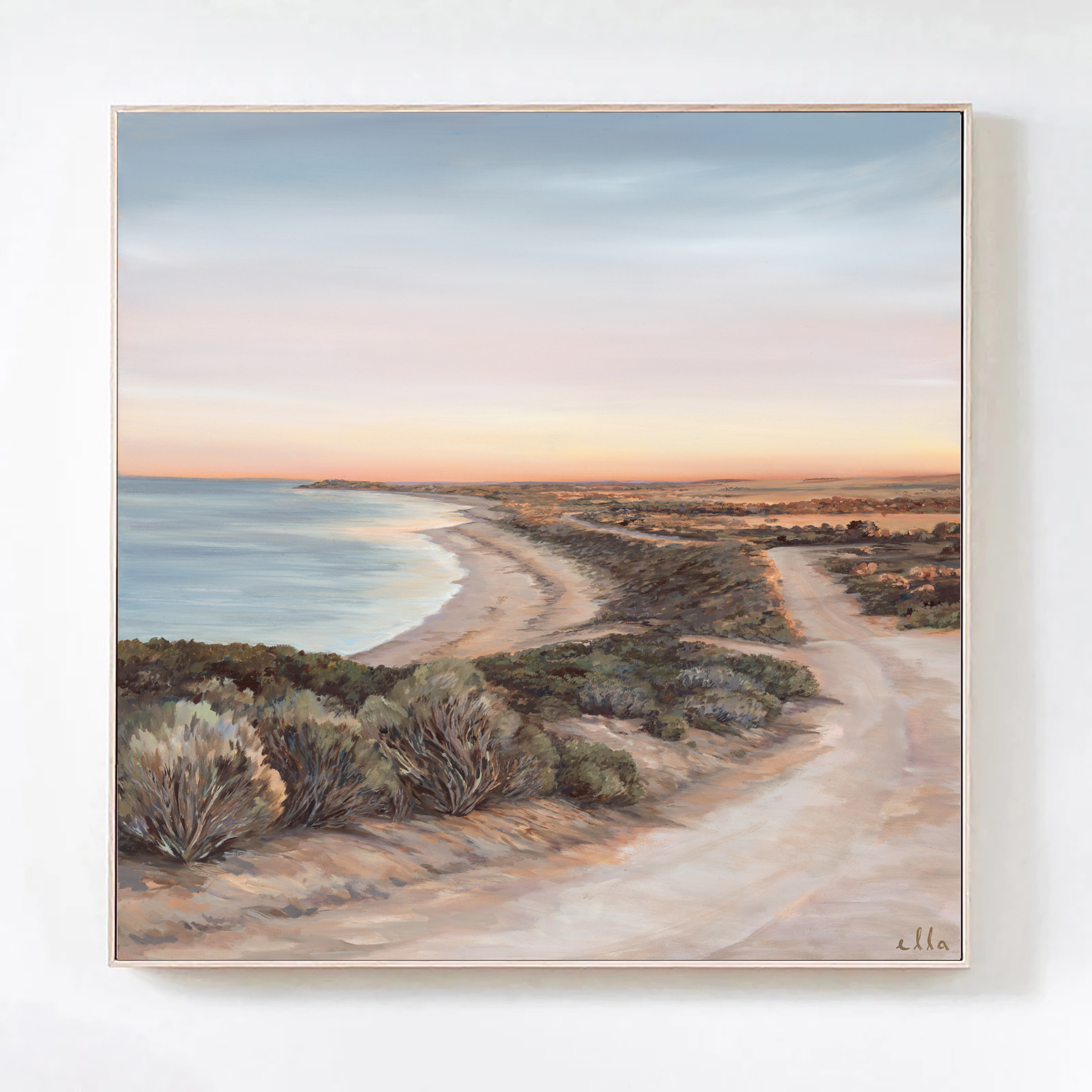 Anxious Bay rd - Original Artwork on Canvas
