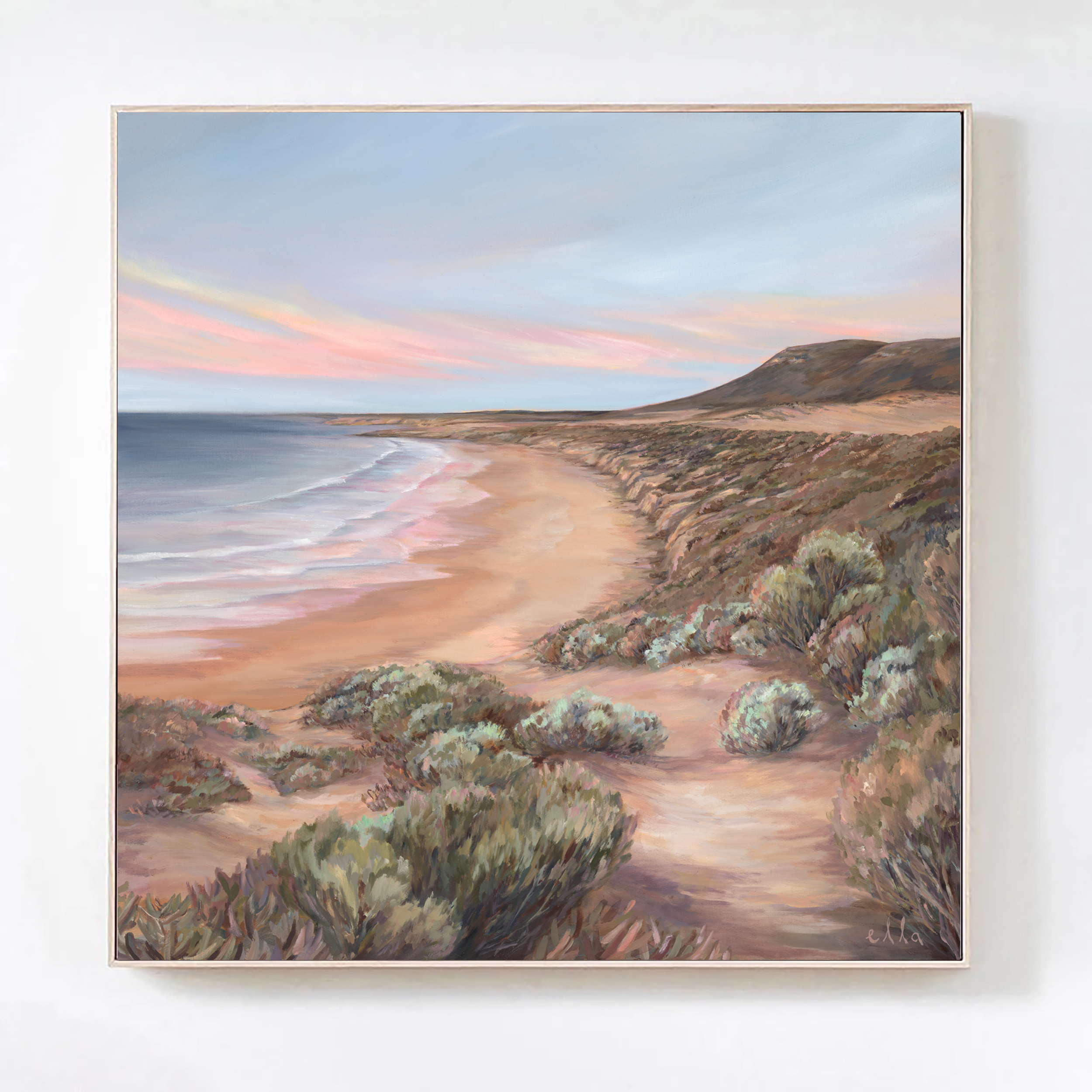 Sunsets at Greenly - Original Artwork on Canvas