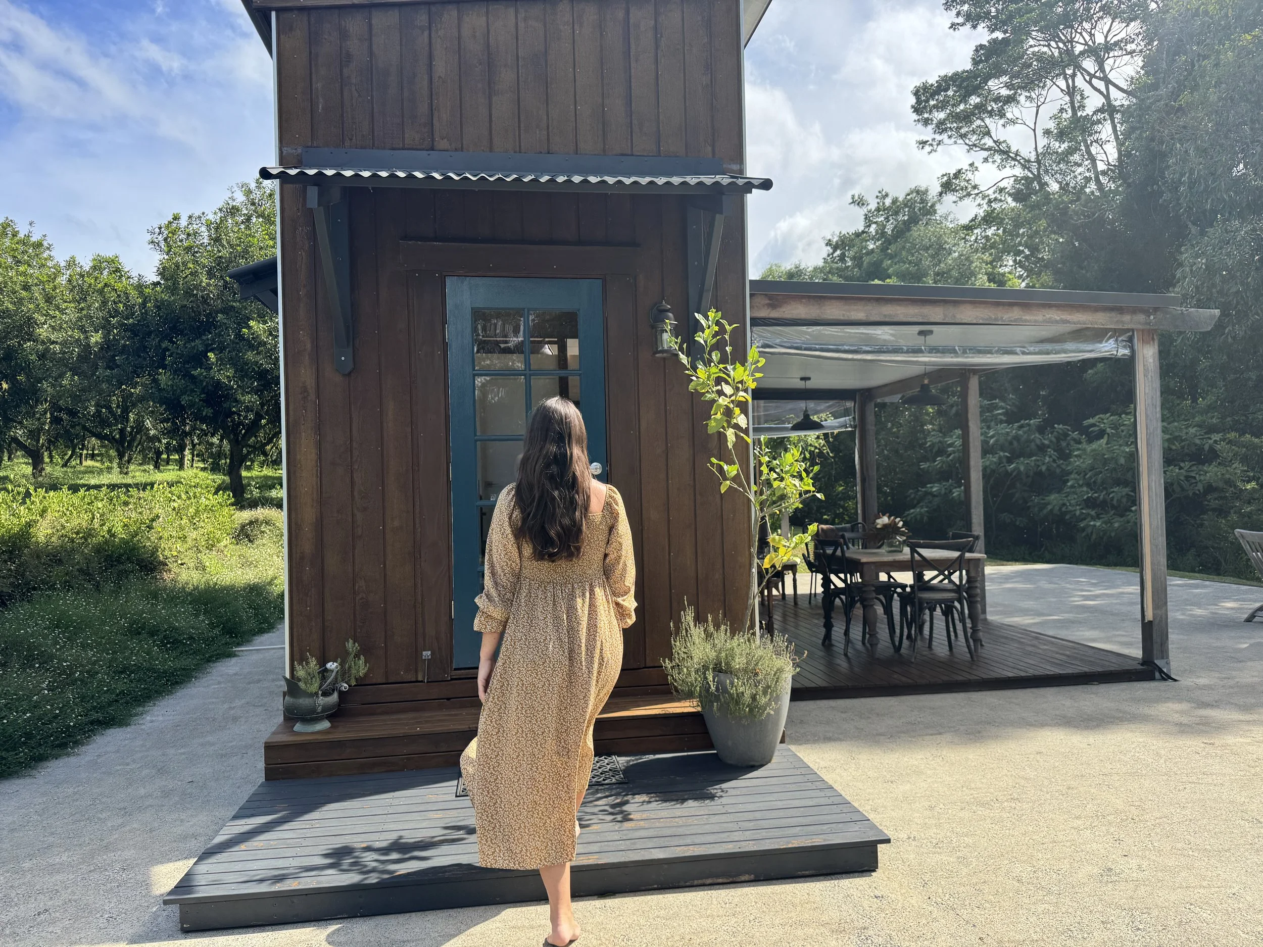 Tiny Home With Outside Bath