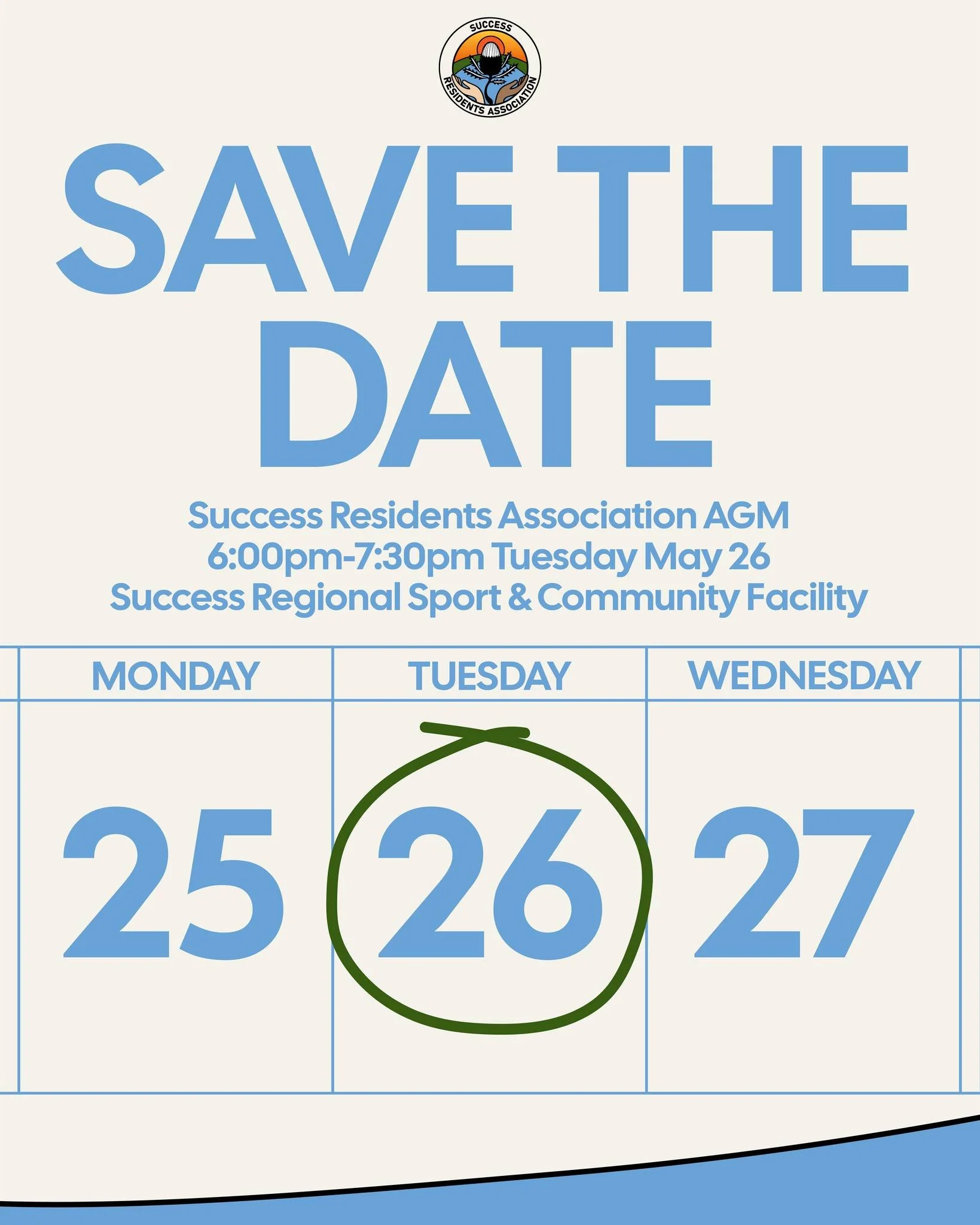 Hey Success! 🌞🌳
Our AGM has been rescheduled for the end of May and we'd love to see you there! 
You can RSVP below or at the link in our bio. 
https://www.successresidentsassociation.org/2026-agm