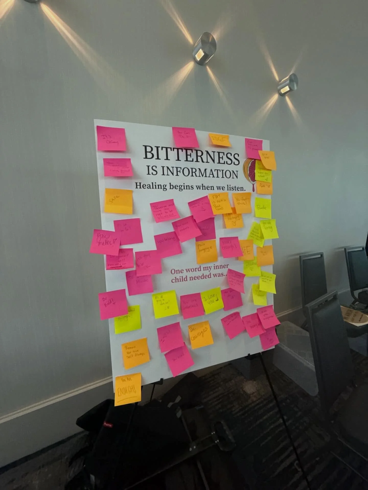 I asked 100+ Latinas at @hopelatinas what their younger selves needed to hear.

I witnessed magic in their eyes. 

Some found the words instantly; others had to dig deep. 

But in every answer, there was power. The power of being seen.

Bitterness is