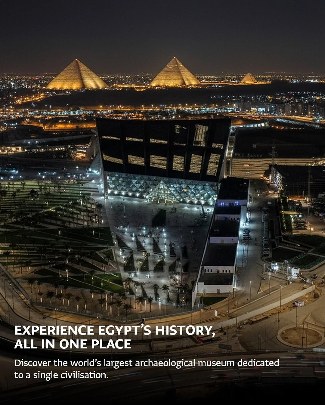 The Grand Egyptian Museum is now open and it&rsquo;s everything we&rsquo;ve been waiting for. Our itinerary is already in motion, and Cairo has already moved from mood board to calendar. 

Repost from @grandegyptianmuseum
&bull;
From the grandeur of 