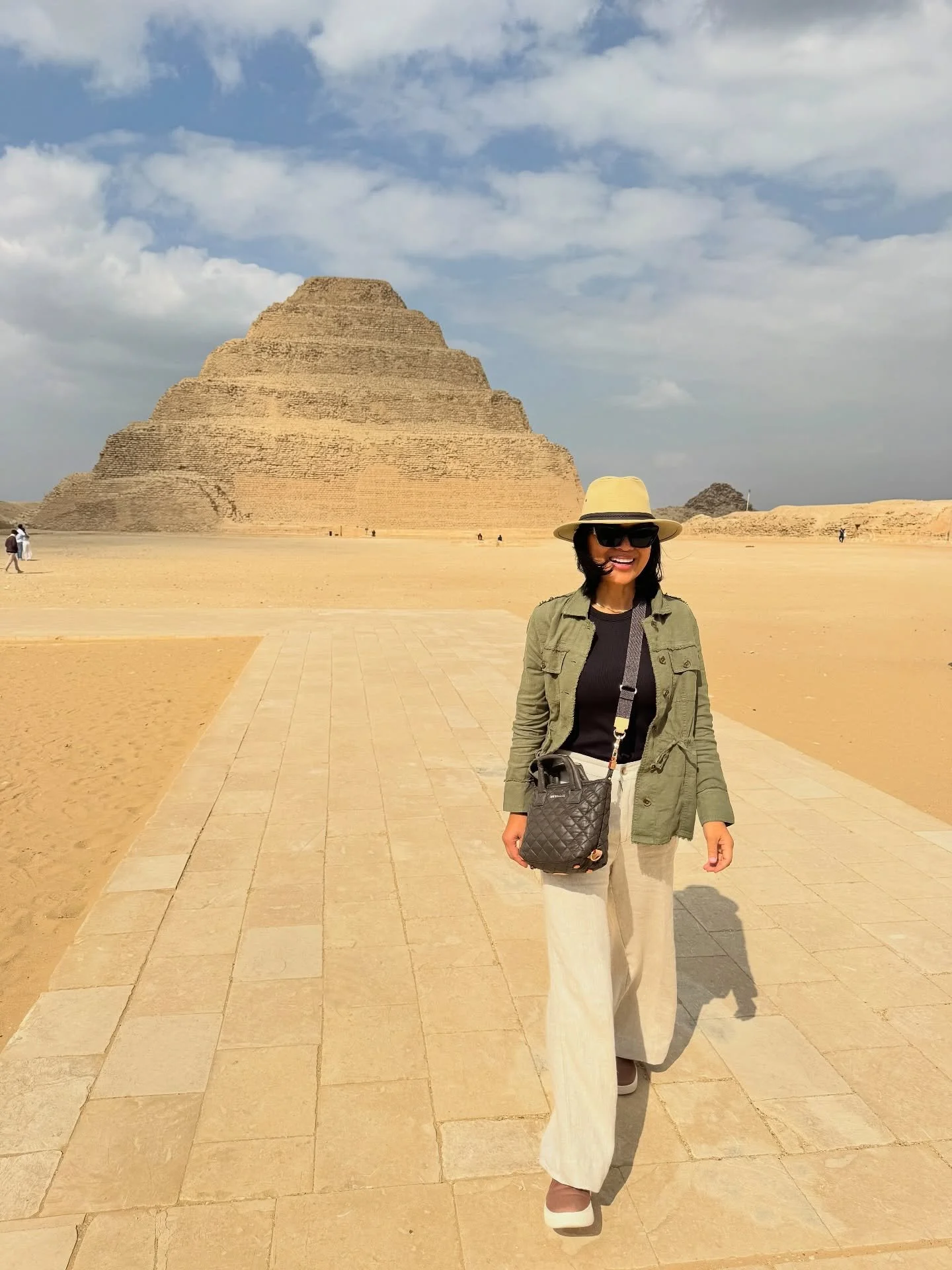 Day one in Egypt and Saqqara did not disappoint. The Step Pyramid, 4,700 years old and still commanding. This is why we travel.

#Egypt #Saqqara #LuxuryTravel