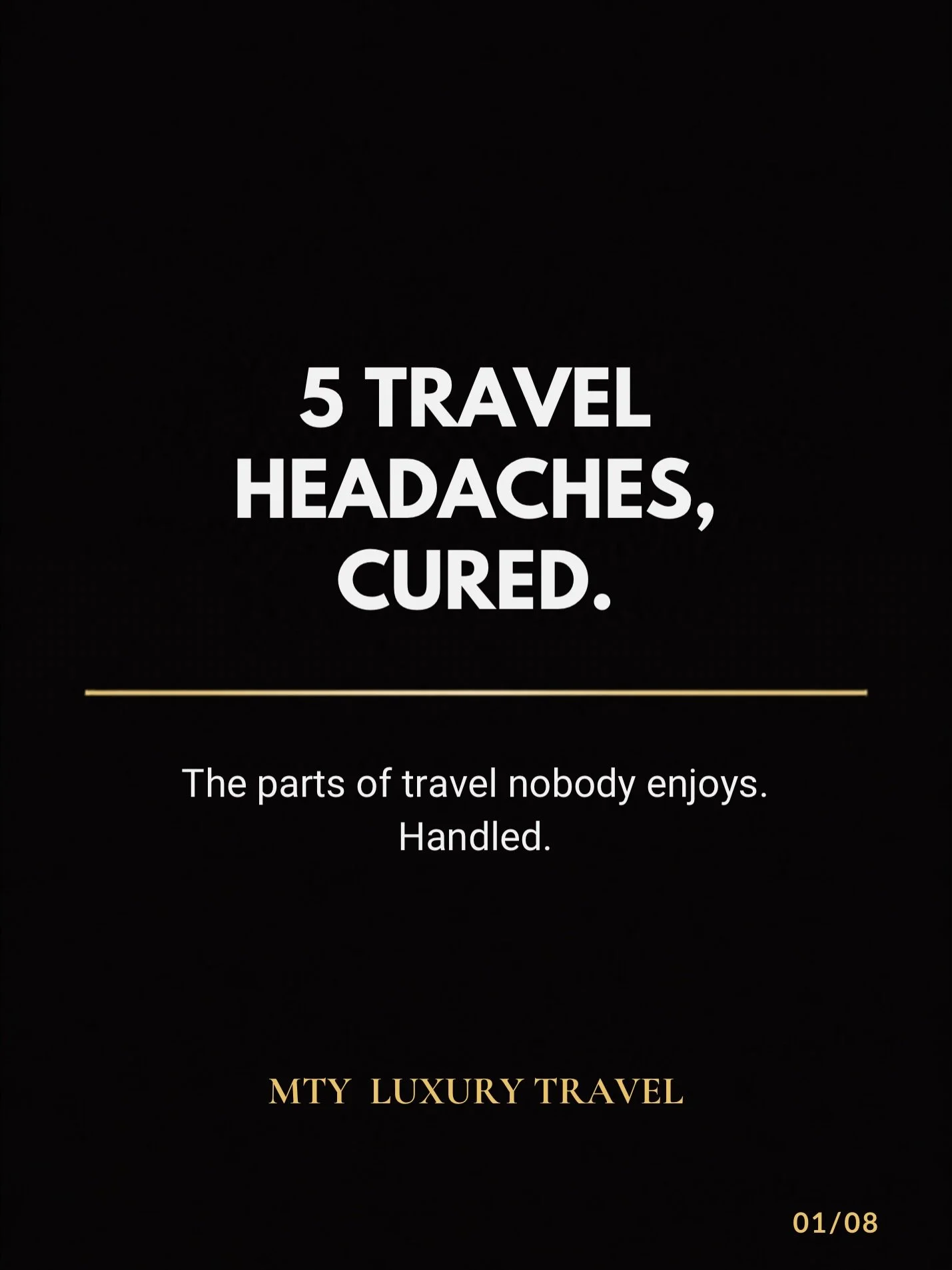 The parts of travel nobody enjoys. Handled, before you even pack. 

Five of them here. There are more. What&rsquo;s the one that gets you every time? 👇

#travel