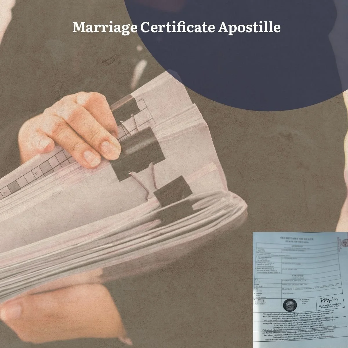 Marriage Certificate Apostille