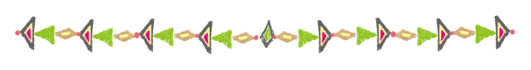 蒸気機関車のレールを走る列車の図。
