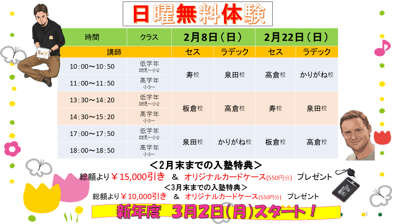 笑顔の子供たちが教室で楽しそうにしている