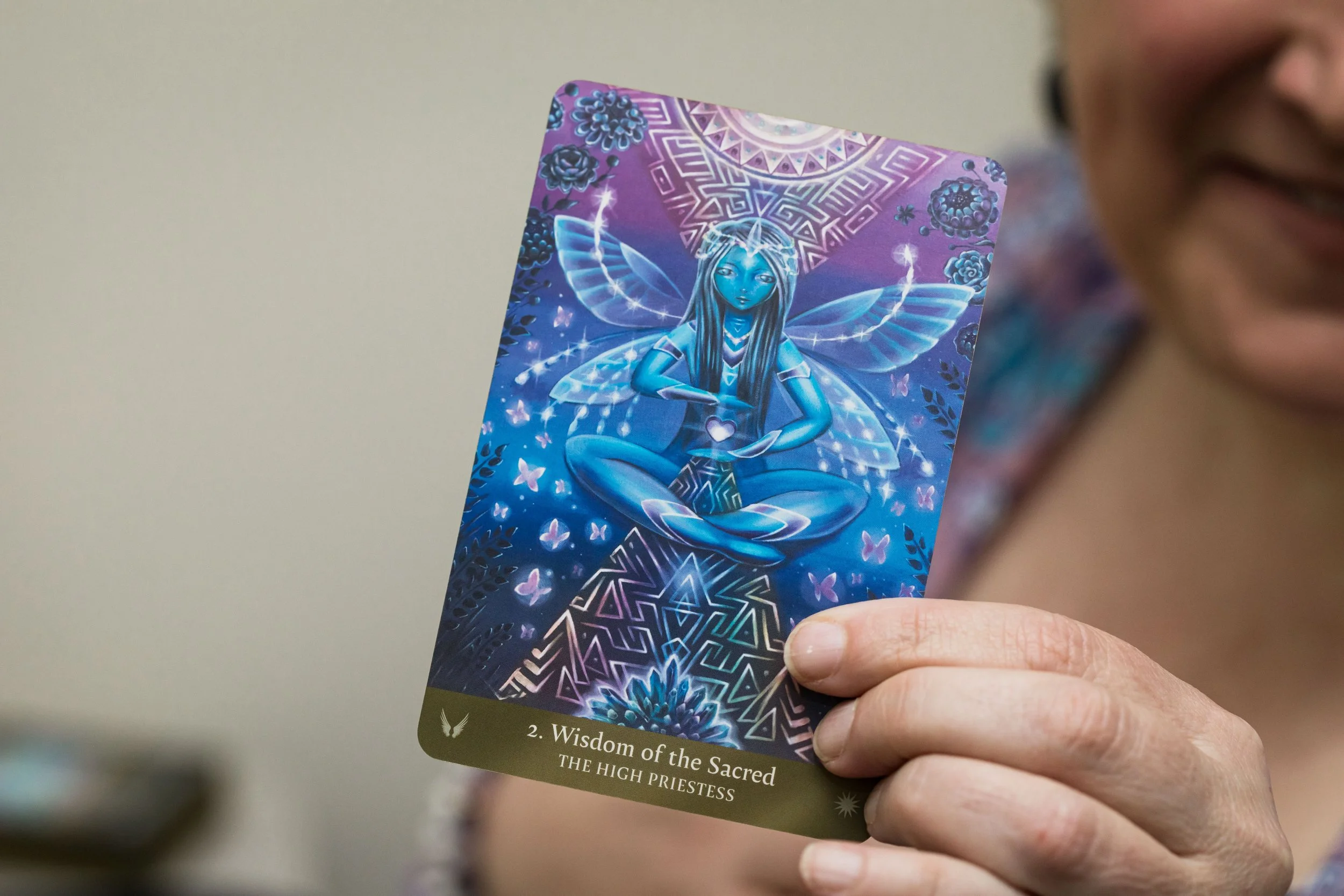 Card from Unveiling the Golden Age Tarot by Izzy Ivy