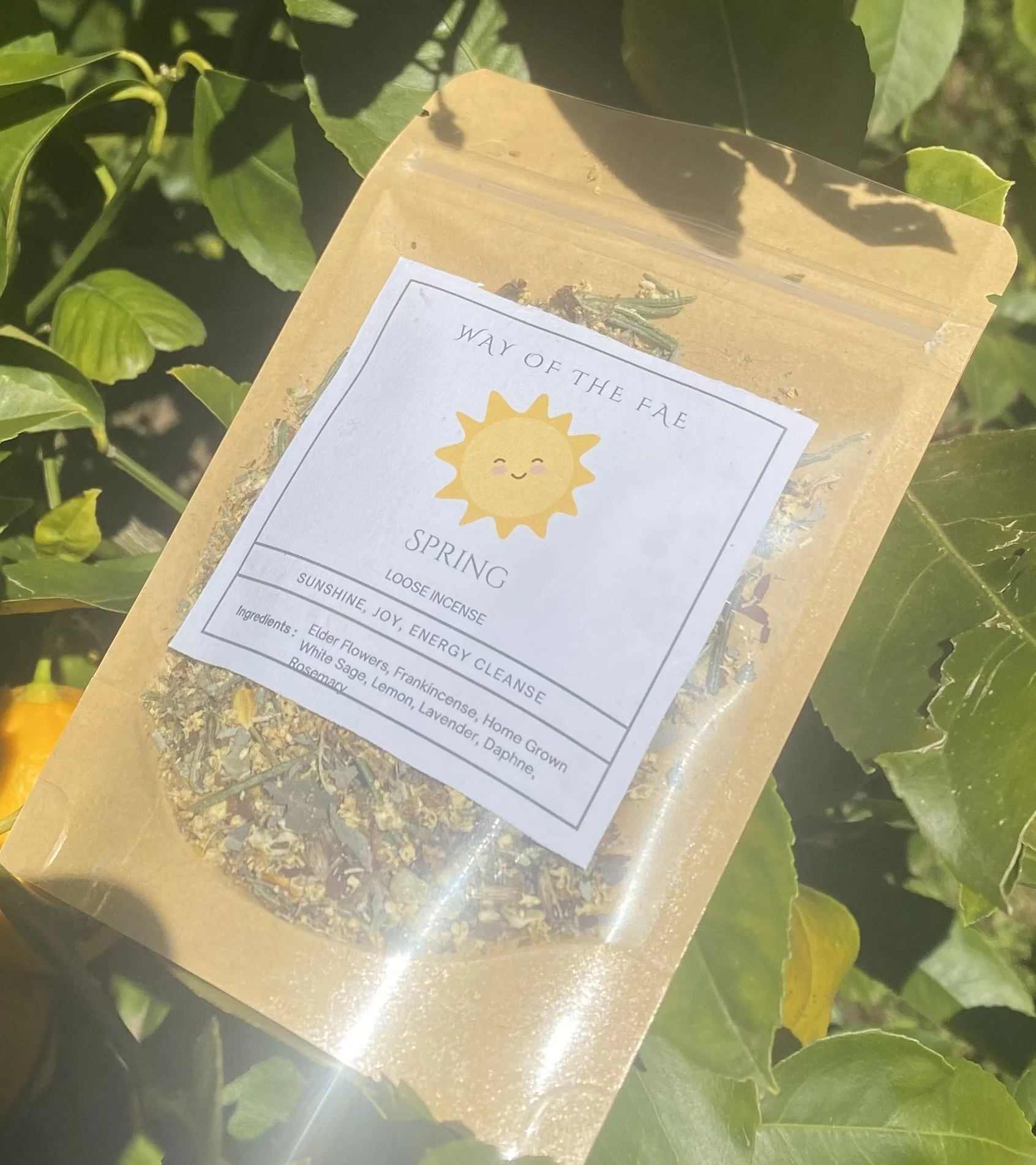 Spring - Loose Incense for clearing stuck energies