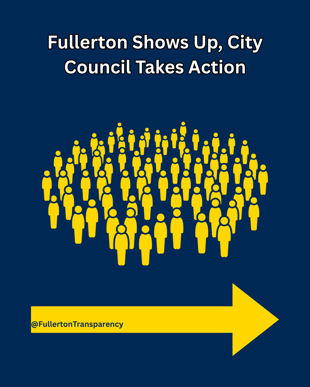 Fullerton Shows Up, City Council Takes Action