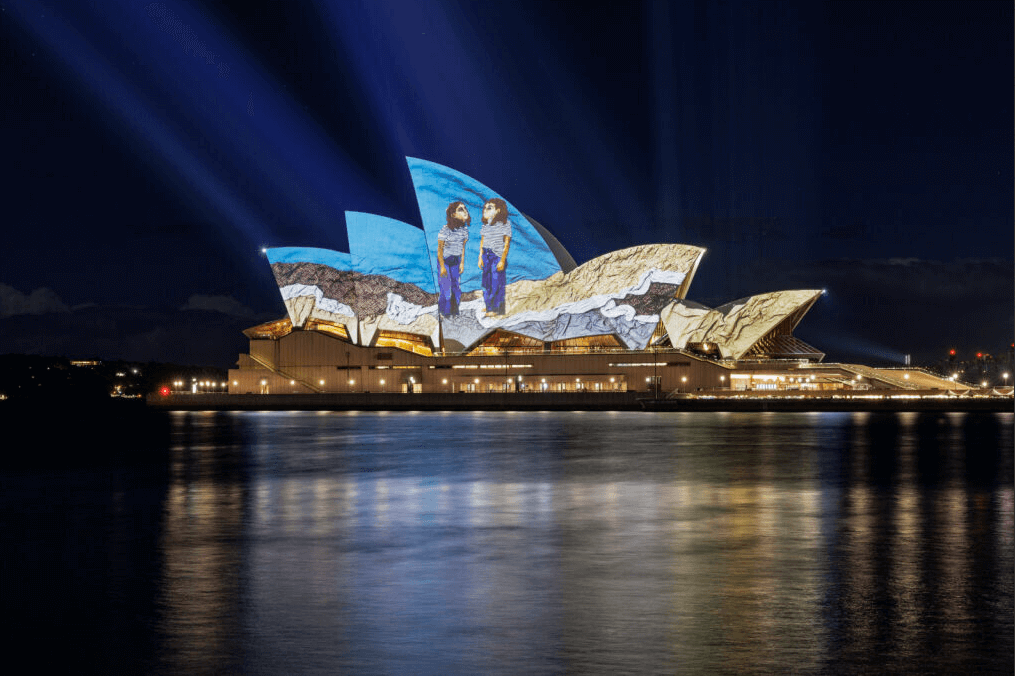 Vivid Sydney Opera House Sails Julia Gutman