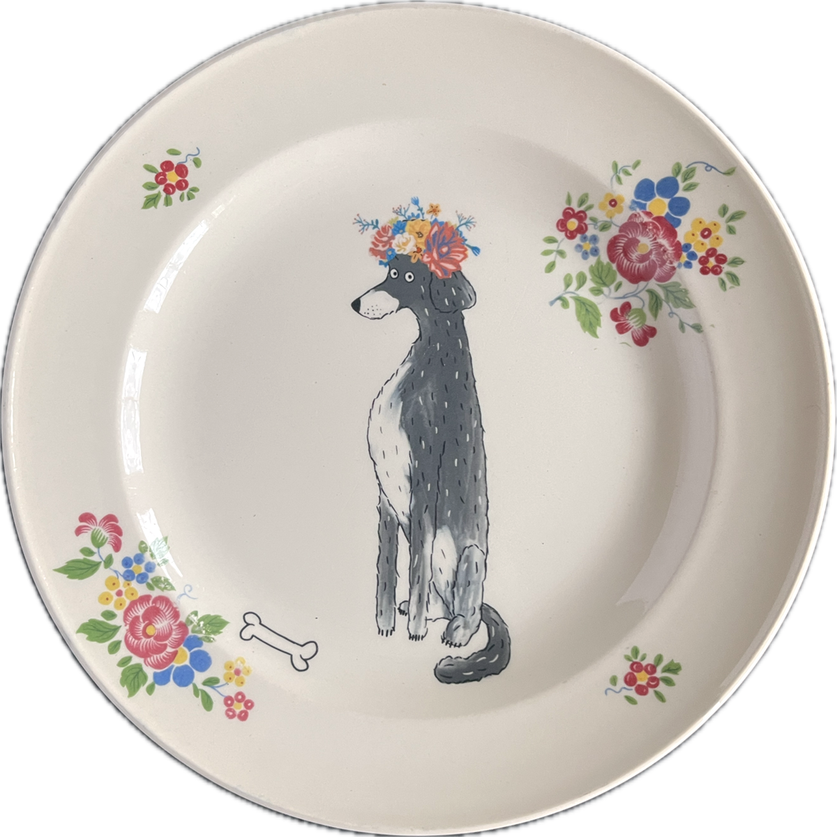 Dish Poodle Flowerpower