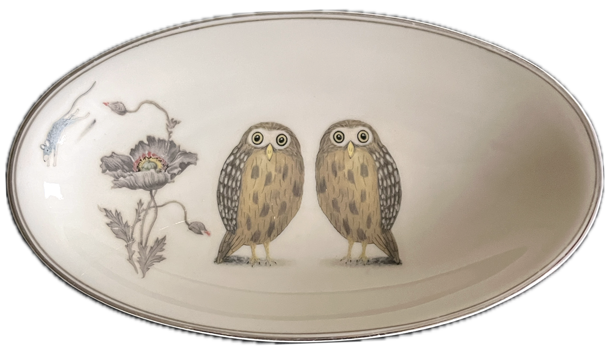 Schaaltje Twee Uilen