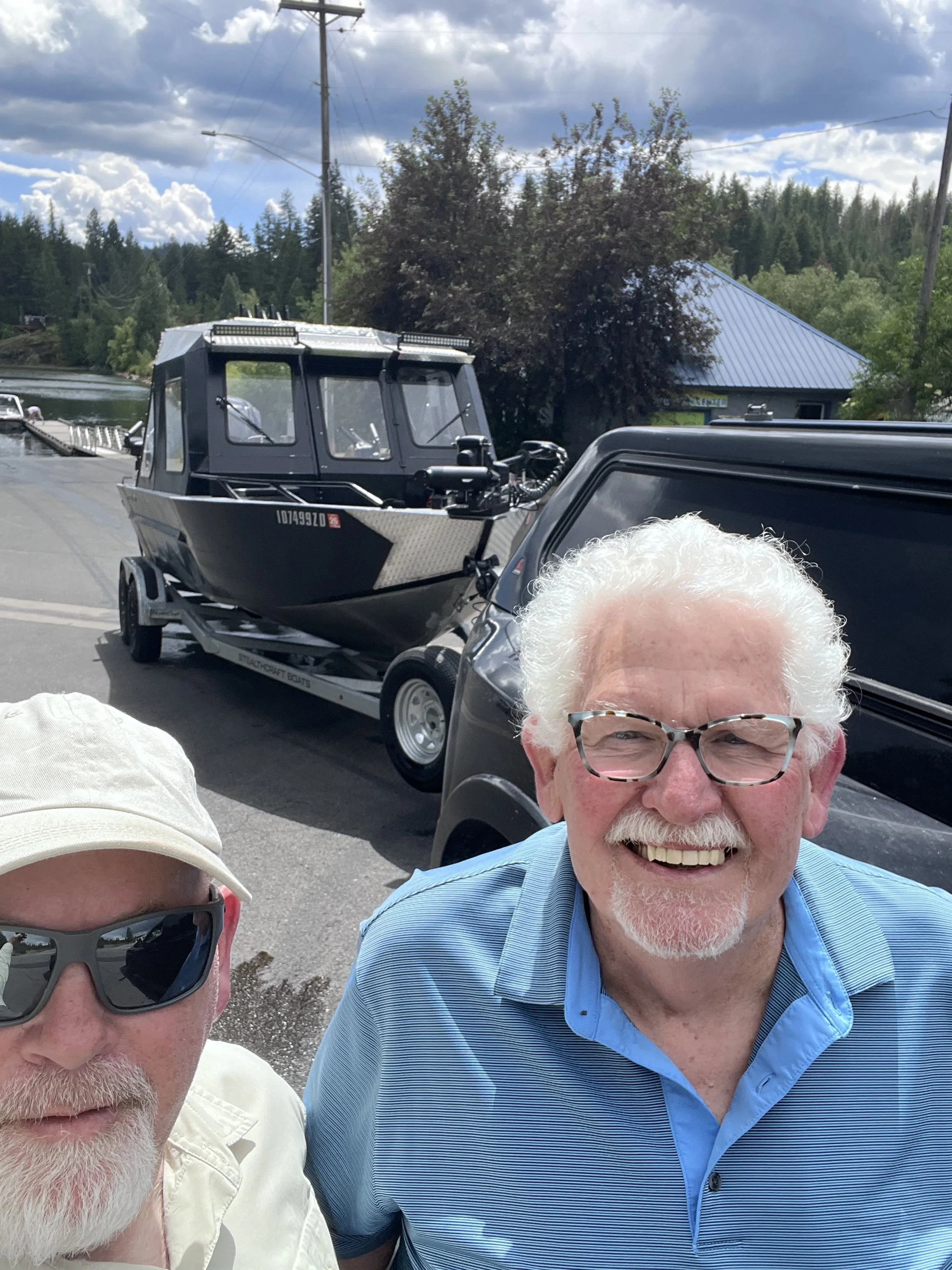 Spirit Lake: Trout and  Kokanee, Six Holes on Twin at Dusk