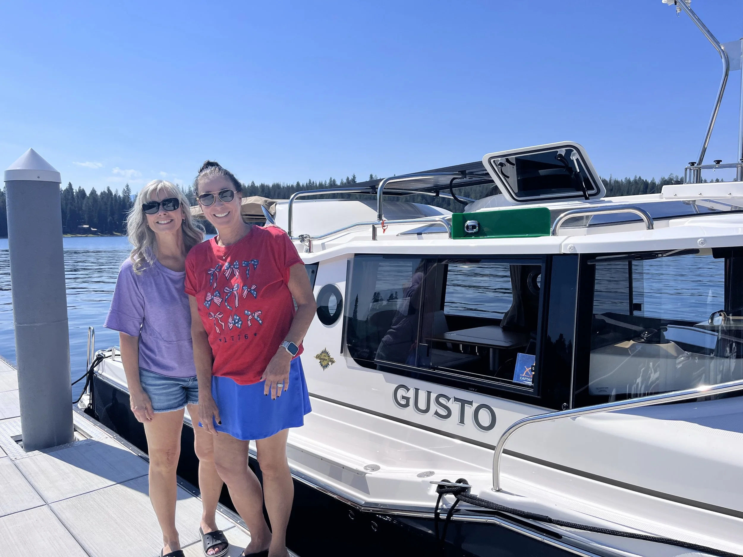 GUSTO: Lake Pend Orielle with Nan and Priscilla 