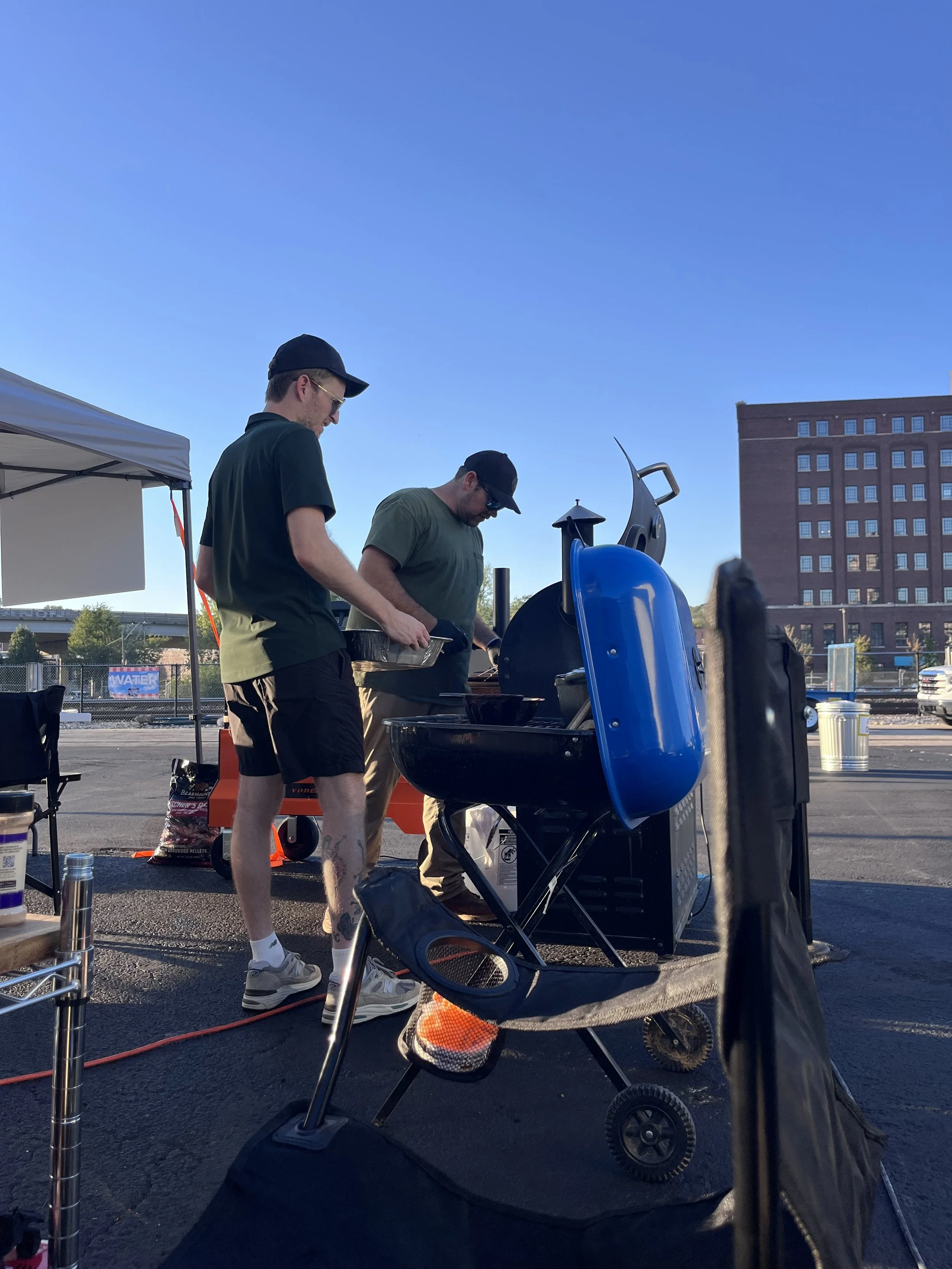 Big Blue BBQ Competition ~ Union Station KC ~ Day 1