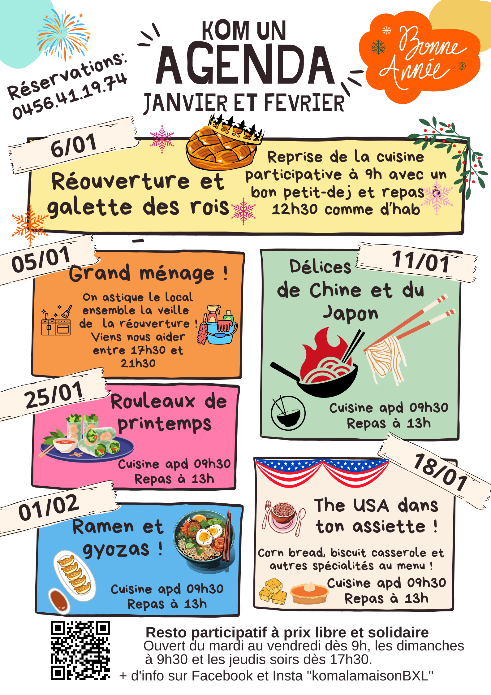 Agenda janvier 2026