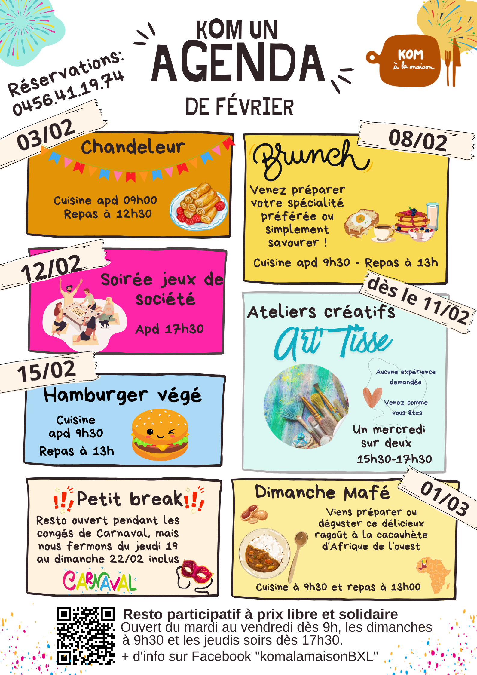 Agenda février 2026