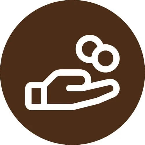 Save resources icon