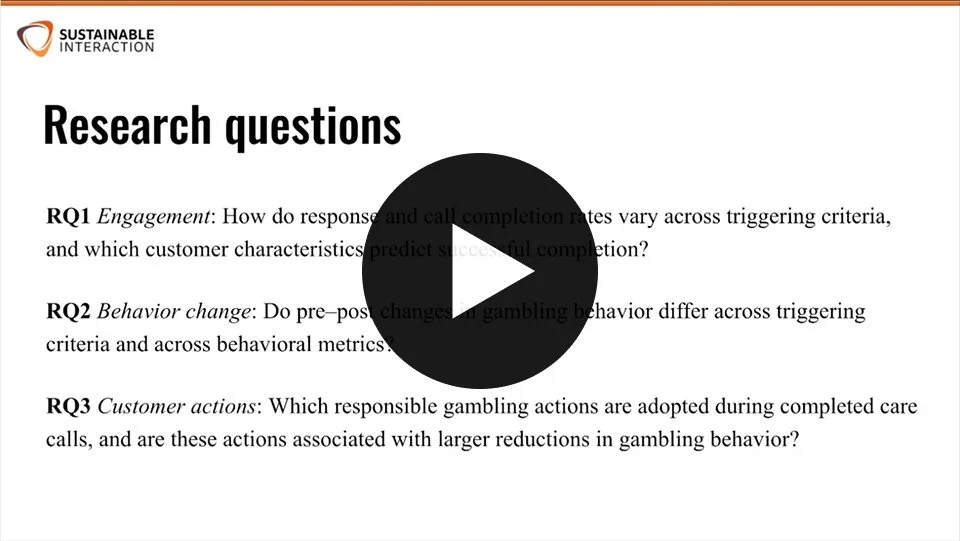 Targeting Care calls: Choosing the right indicators/triggering criteria