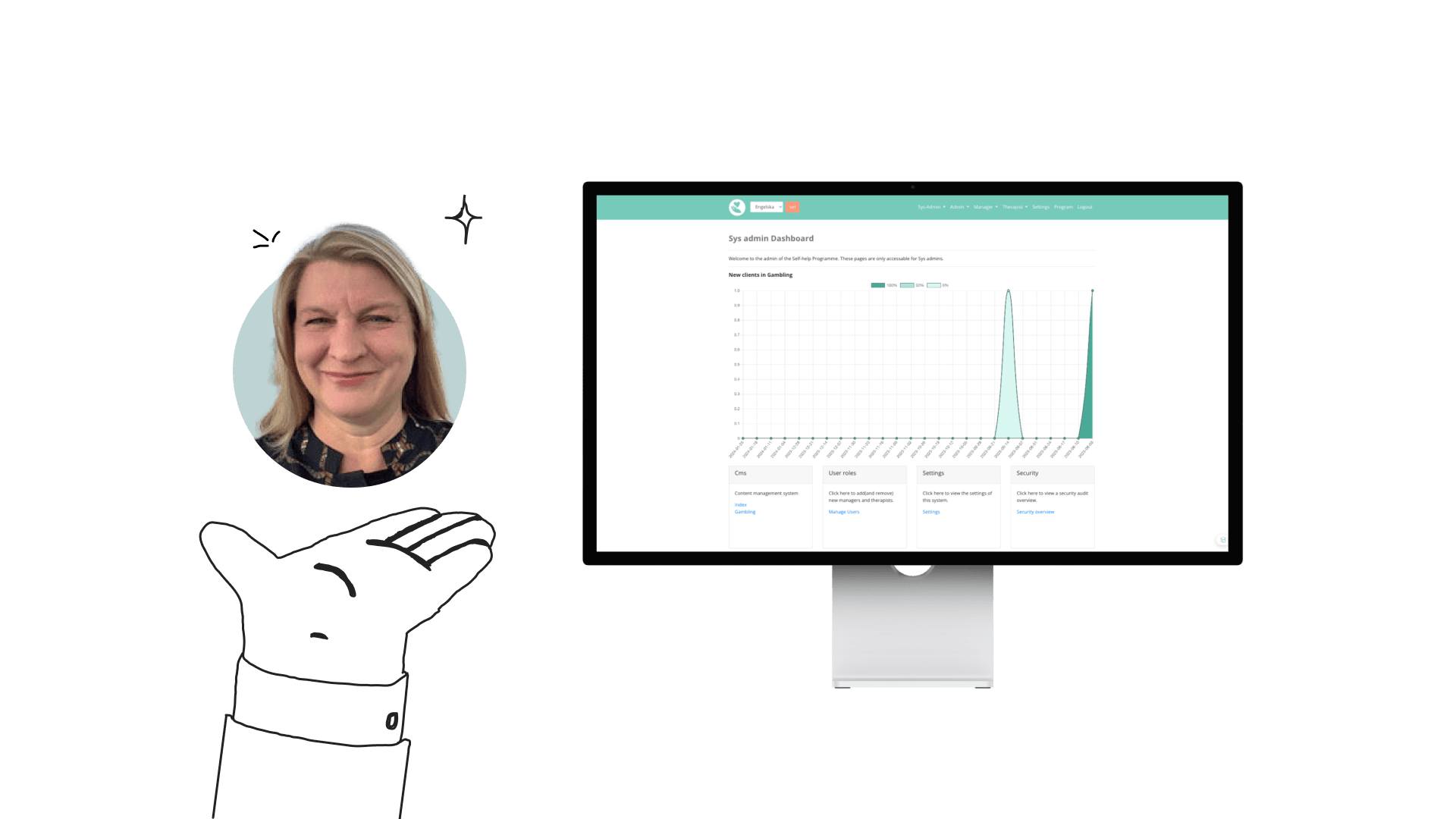 ”Now I can help clients no matter where they are, while I can work remotely myself.”