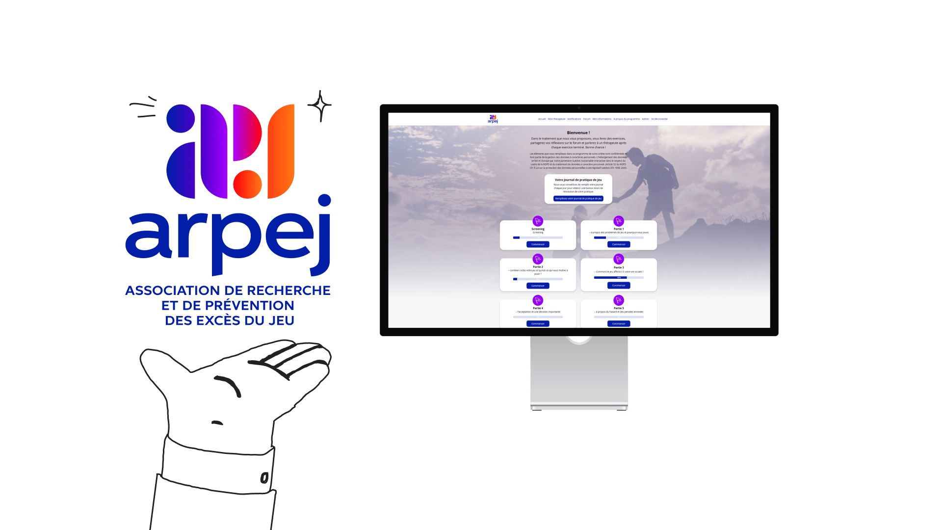 Sustainable Interaction delivers online solution for treating gambling problems to French Arpej