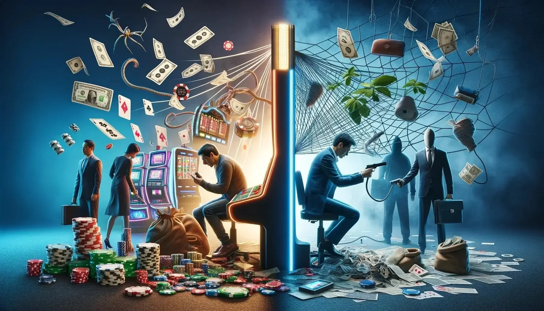 The link between gambling problems and criminality