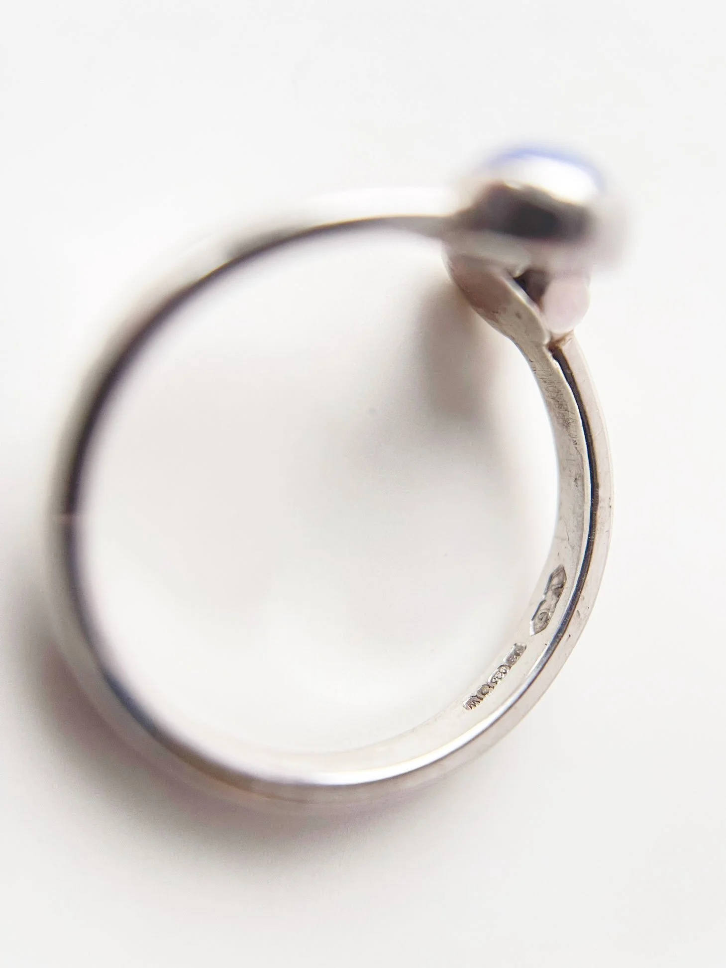london assay office hallmark on ring