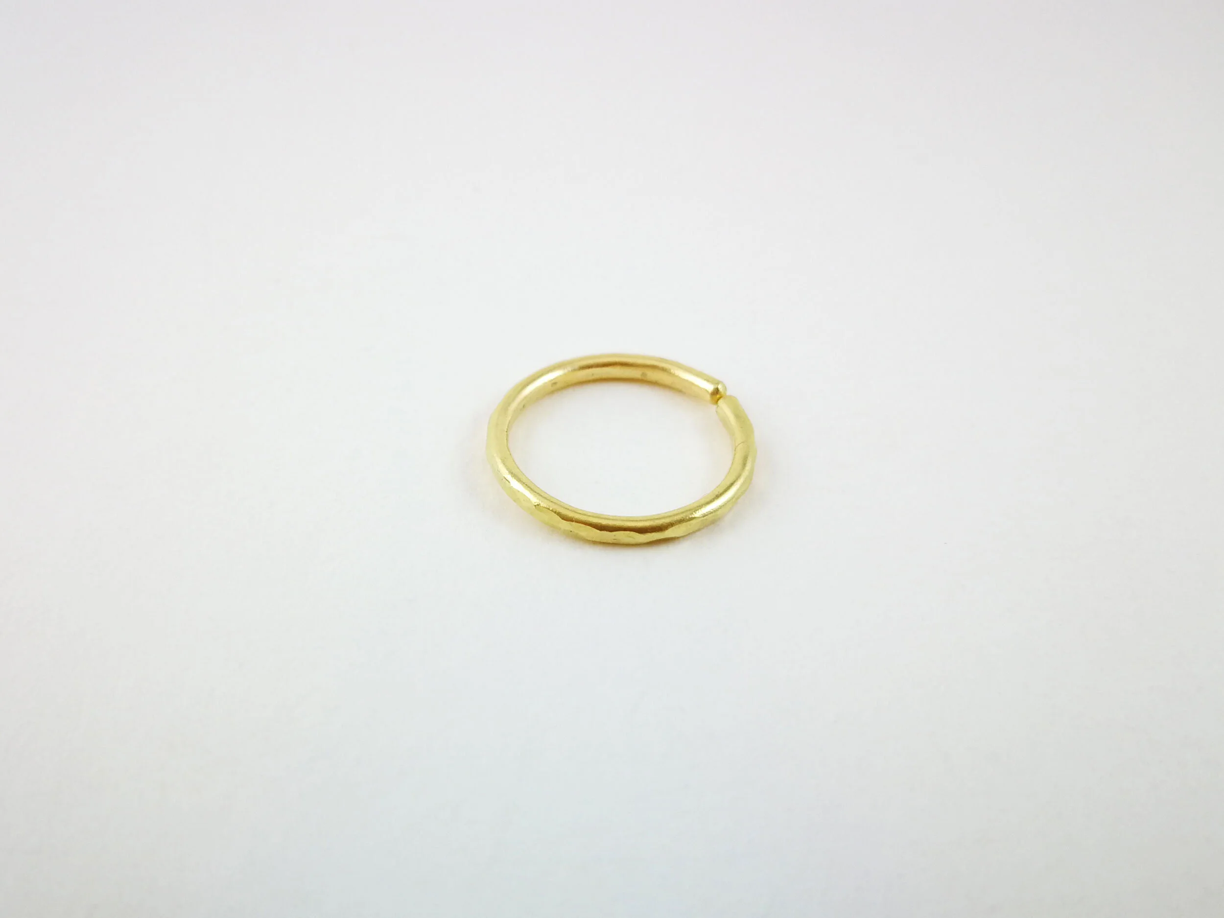 Solid 18k gold conch earring product photo