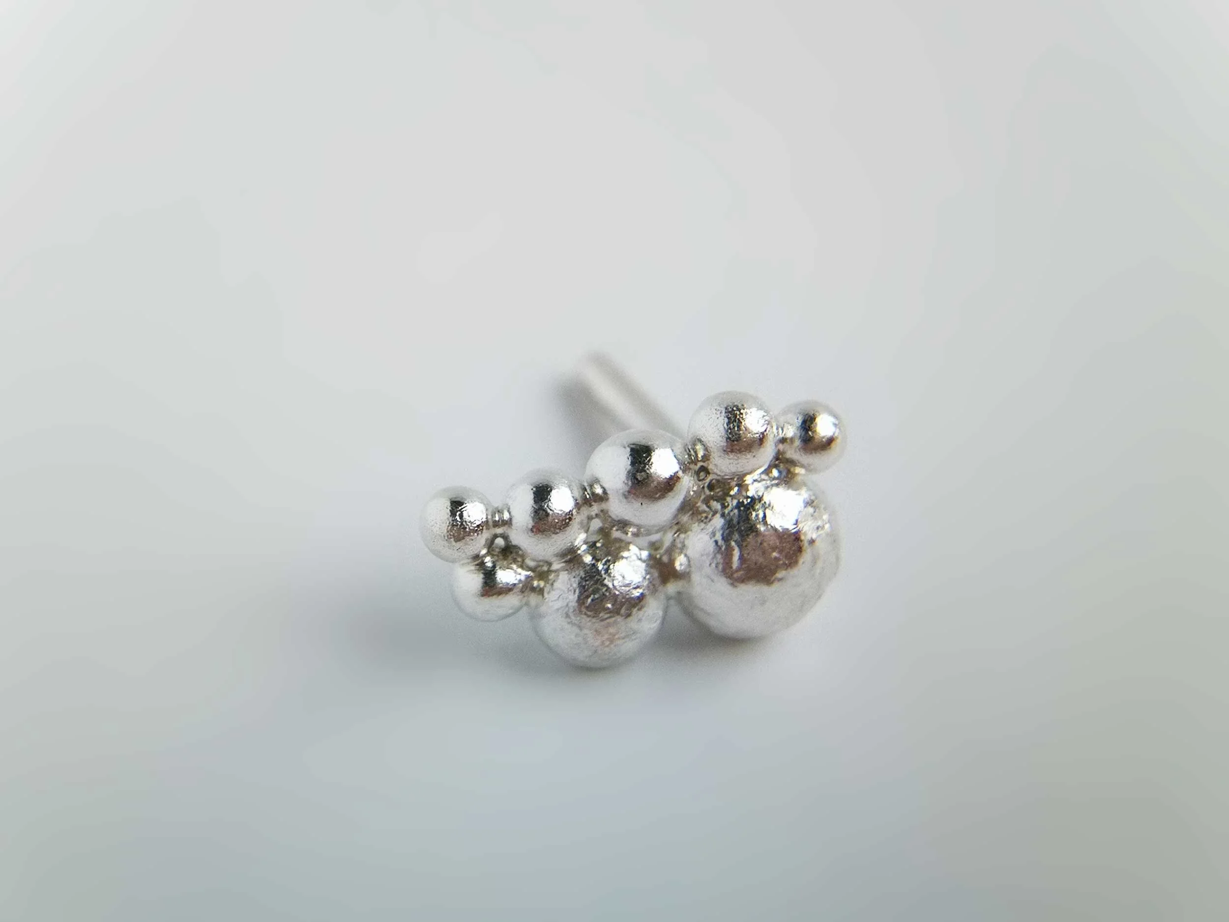 eco-friendly piercing jewellery product photo victoria grace silversmith