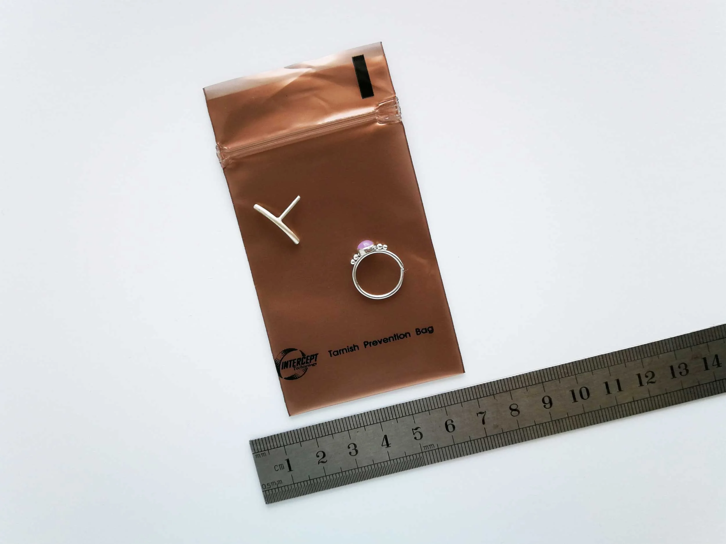 anti-tarnish bag for jewellery