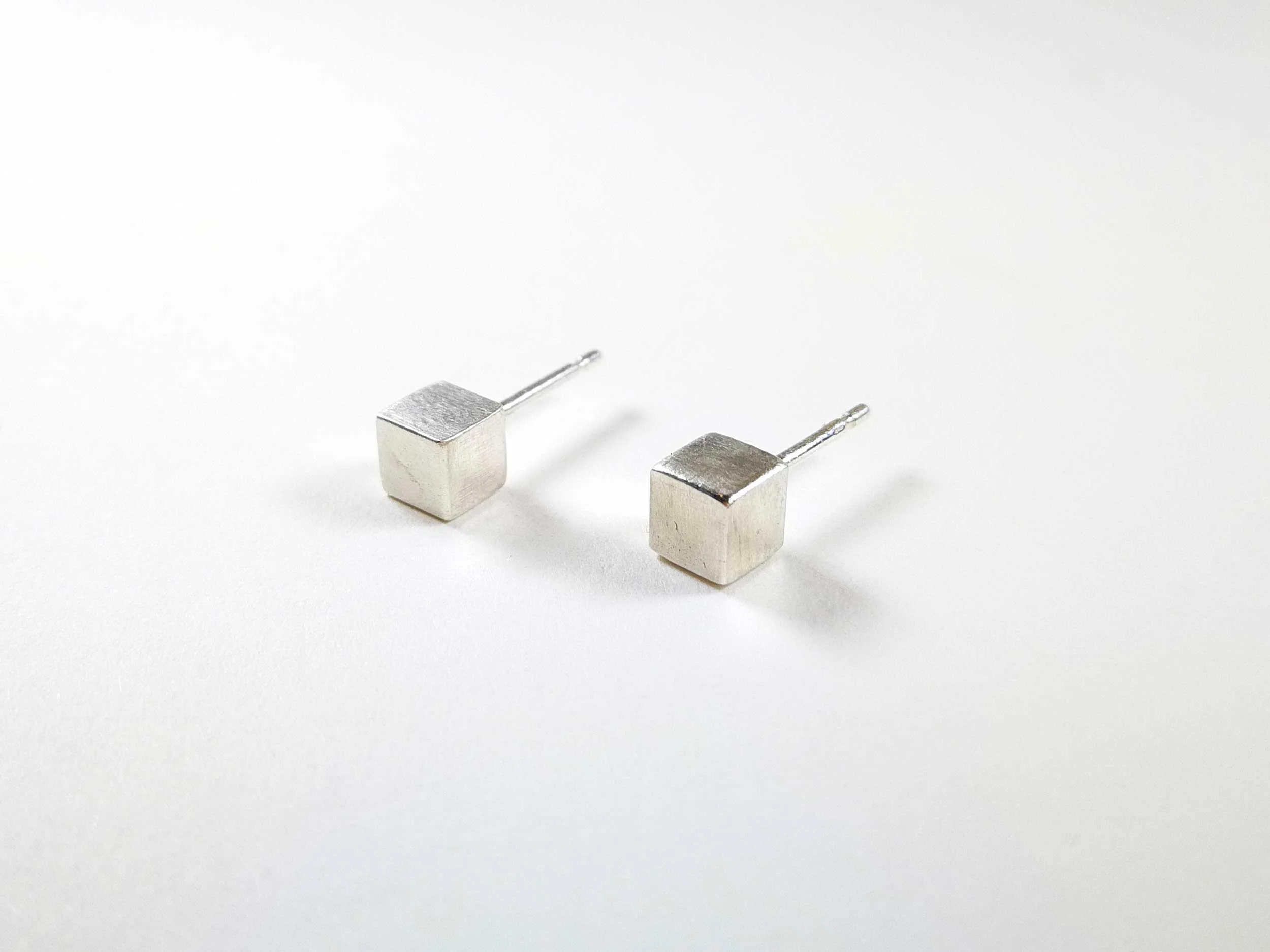Silvers-cube-stud-earrings-handmade-product-photo.jpg