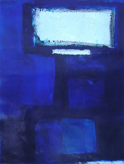 Mixed Blue II 380 x 590mm
