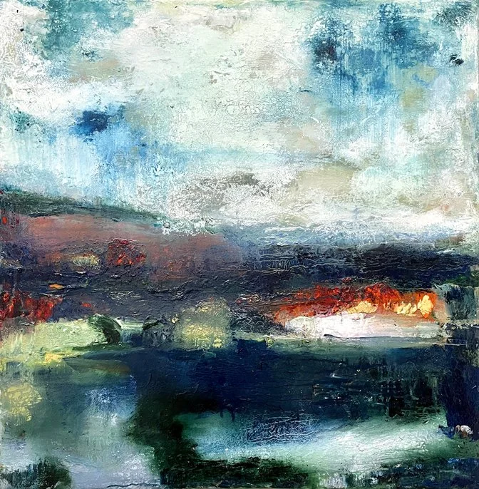 Footsteps In Solitude 680 x 680mm