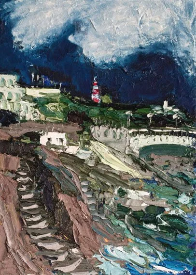 The Hoe From The West 350 x 350mm