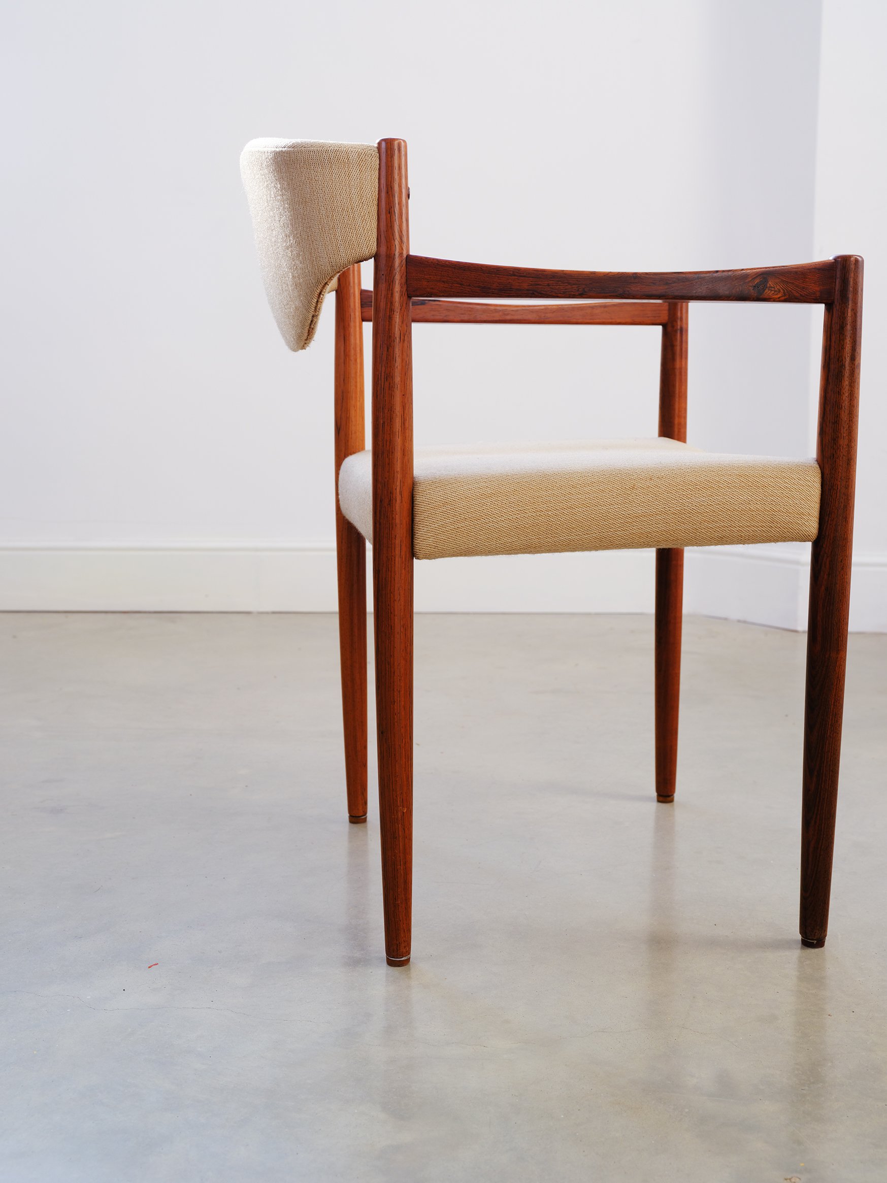 Swedish Mid Century Rosewood Armchair