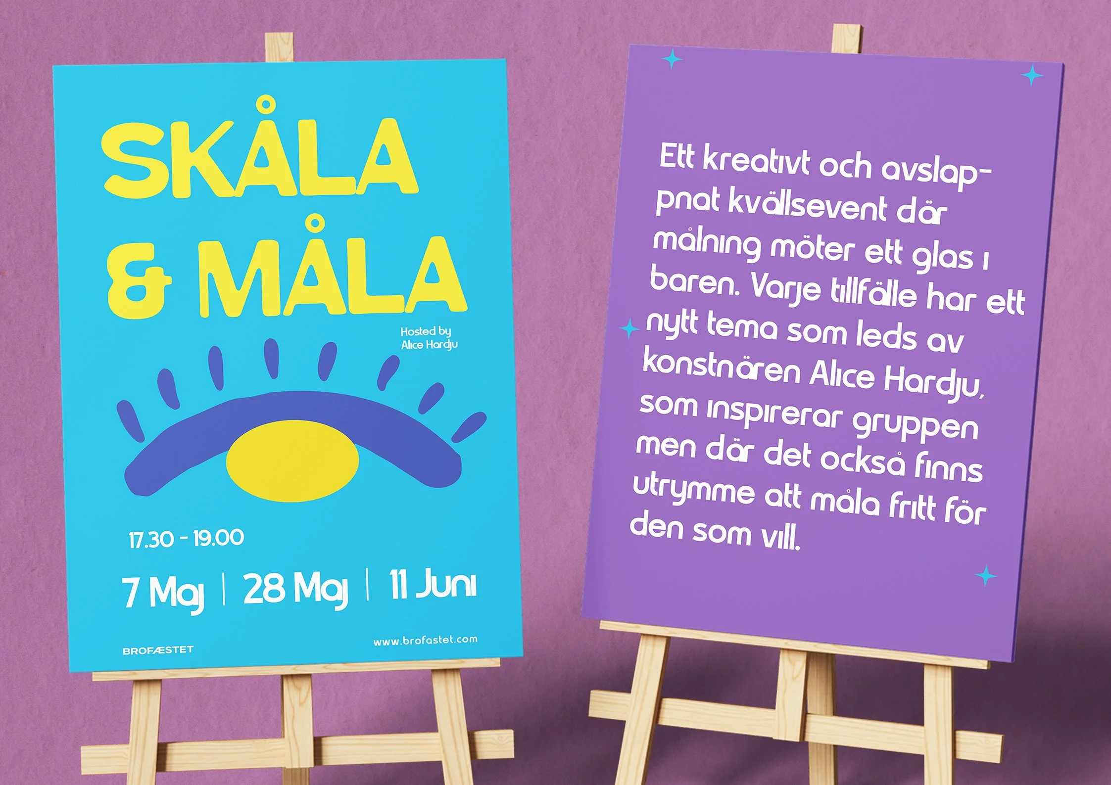 Skåla och måla