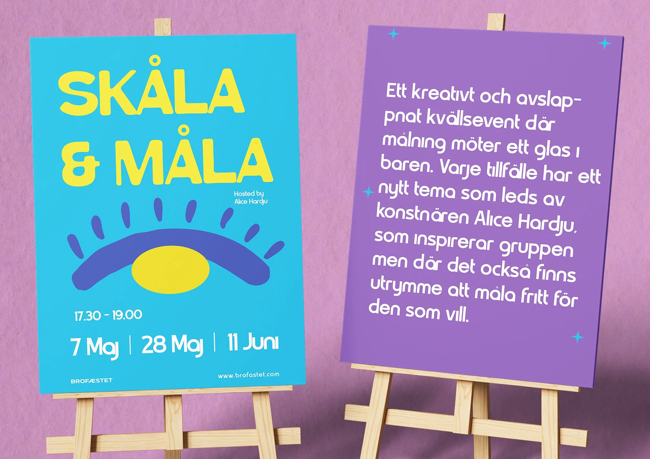 Skåla och måla
