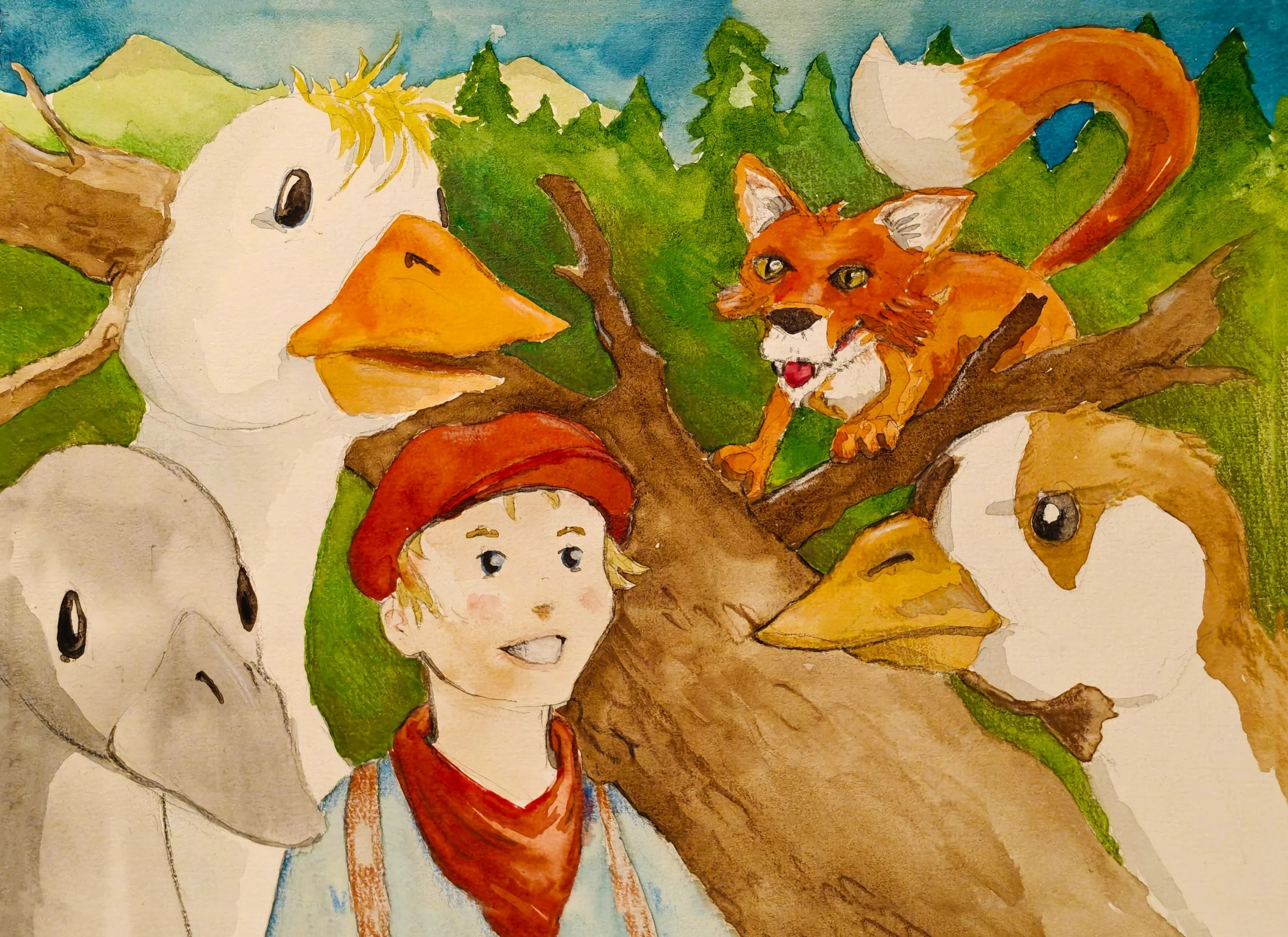 Teatteri Hevosenkenkä: Nils Holgersson ja Villihanhet 